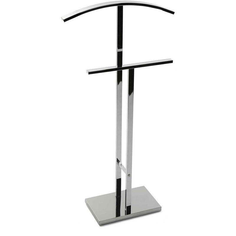 

Lund Galán de Noche Moderno Multifuncional, 100x20x40cm - Plateado - Versa