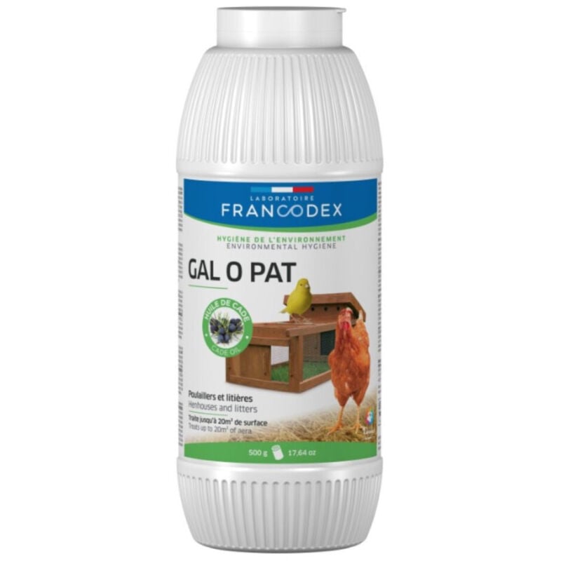 Produit Contre La Gale Des Pattes Pour Volailles Gal o Pat 500g Francodex