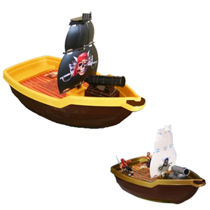 Trade Shop - Galeón Piratas Barco Barco Agua Cañón Juego Juguete Playa Mar -