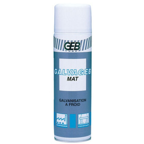 Galvanisant à Froid Geb Mat Protection Anticorrosion Zinc Mat - Geb