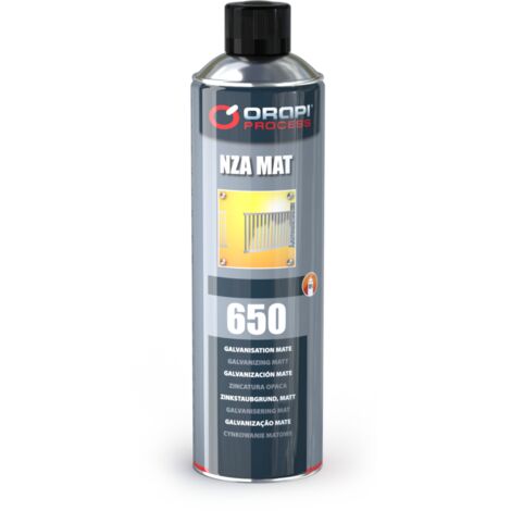 Galvanisation et peintures NZA MAT protection anticorrosion - Aérosol 650 ml - ORAPI - 4650A4