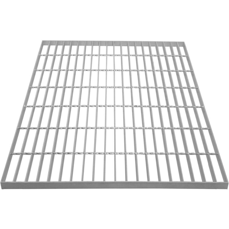 Monster Shop - Galvanised Grating Floor Forge Walkway Mesh Floor Panel Grid - Silver