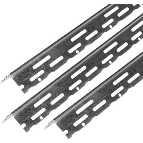 Galvanised Thin Coat Angle Bead 2.4m Pack of 50