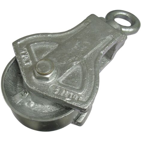 Galvanised Try Net Block 10 Ton (8" 10T Trawl Tri-Net Commercial Fishing Equipment)