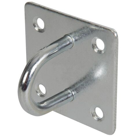 Galvanisierte Augplatte Öse, 50 mm x 50 mm