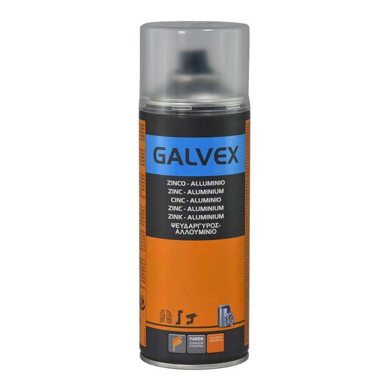

Galvanizado cinc - aluminio al 98% GALVEX 400 ml. ( 934003) - Faren