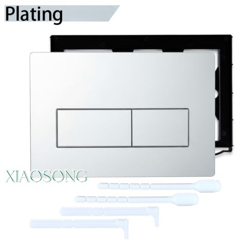 galvanoplastie miroir-Panneau de remplacement pour réservoir encastré Geberit Sigma 115.770, accessoires pour réservoir de salle de bain UP300 UP320 - Non Original-KZQ