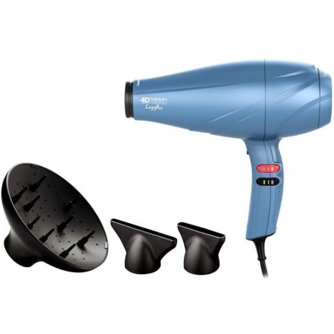 GA.MA Leggero Ion 4D Therapy Schwarz, Blau 2400 W