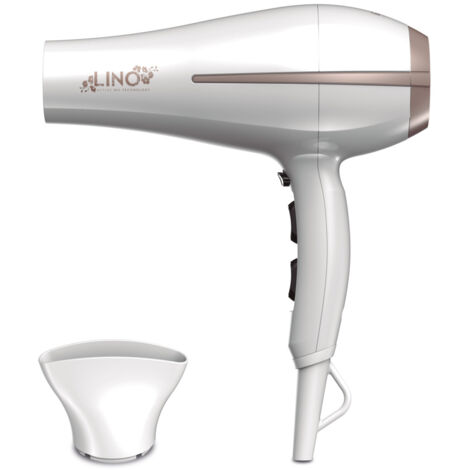 Ga.Ma Phon 2200W Ion Ceramic Bianco Olio Essenziale di Lino