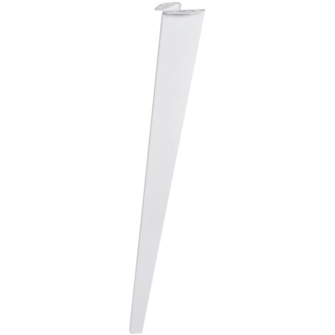 Gamba ad angolo Kimono altezza 72 cm per mobili colore bianco