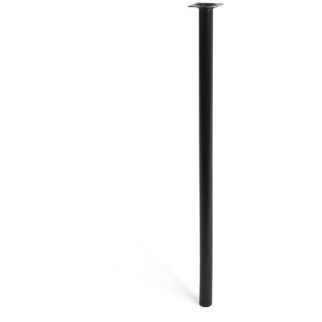 Gamba cilindrica in acciaio Nera mod. 401 g. ø3x70cm 2-401g.700.03 REI