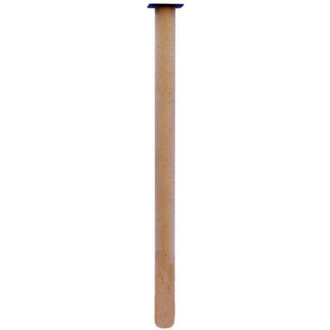 Gamba cilindrica in legno grezzo 750 h mm