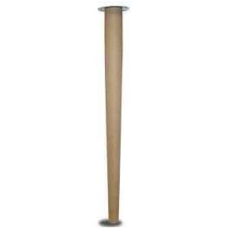 Gamba in legno grezzo conica diametro 750 h mm