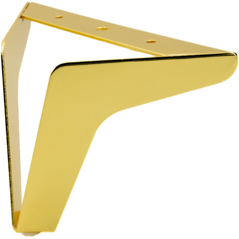 Gamba per mobili Loft, oro, alta 13 cm, per divano o divano angolare
