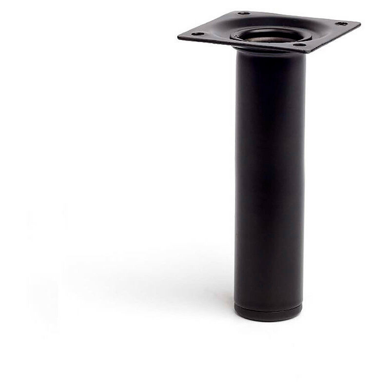 Piede cilindrico in acciaio nero mod. 401g. dimensioni ø3x15cm 2-401g.150.03 i