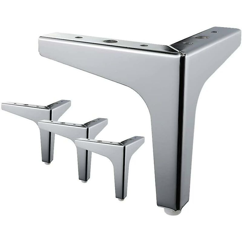 Gambe per mobili da 4 / 10 cm, 4 moderni mobili