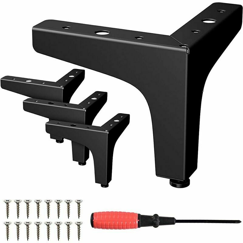 Volavo - Gambe per mobili in metallo, possono