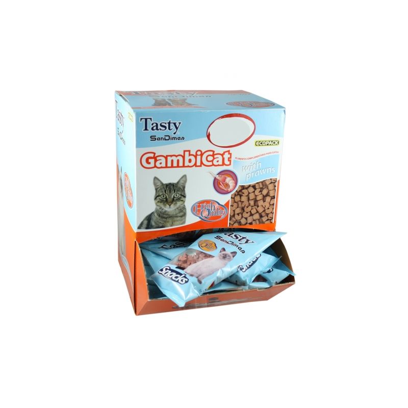 

Gambicat Caja Expositora 40 Bolsitas x 60 gr