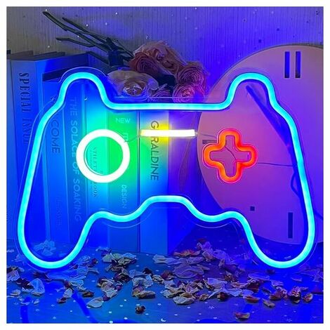 Game Neon Gaming Neon Lights Neon Lights led neon lights Wall Decor Neon Signs Bedroom Kids Playground Neon Party Room Decor