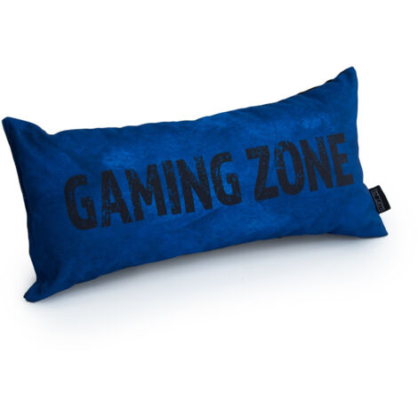 Pouf Gamer Enfant Game Over 8-Bit - Design Rétro, Poches Pour Manettes, Sangle Casque - Remplissage EPS UE