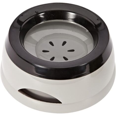 Gamelle à Eau - Distributeur d'Eau Lent pour Chien - Anti-Débordement avec Plaque Flottante - 750 ml - Pour Voyage Voiture Intérieur