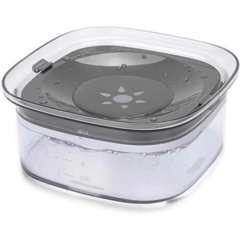 Gamelle anti-bave pour chien, 2 L, gamelle anti-éclaboussures