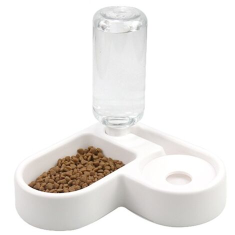 Gamelle avec distributeur d'eau automatique pour chiens et chats (x2)