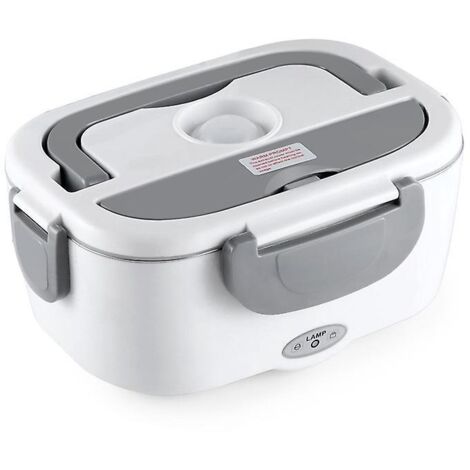 gamelle Chauffante 12v 220v Boite Chauffante Repas Pour Voiture Camion Bureau Travail 1.5l Lunch Box Chauffante Electrique Et Sac De
