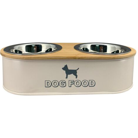 Gamelle double pour chien