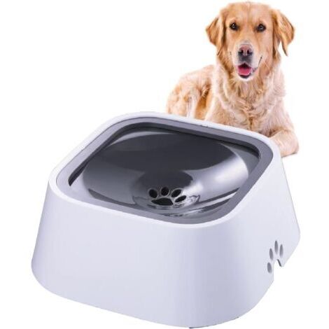 Gamelle flottante pour animaux 1,5 L – Anti-débordement – Matériaux ABS et PP non toxiques – Conception pour boire à son rythme