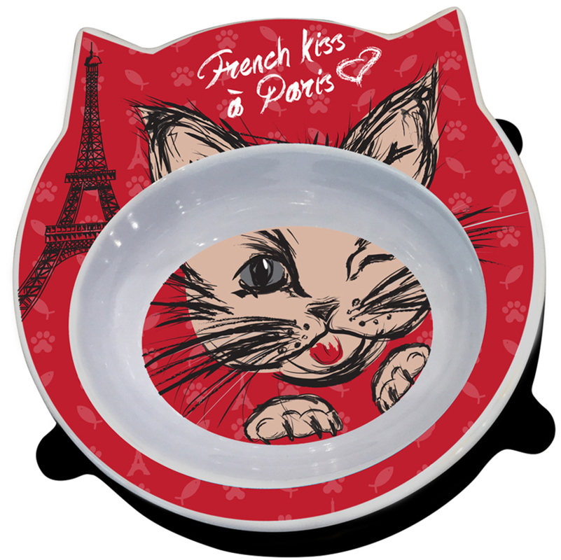 Gamelle French Kiss A Paris Pour Chat Animalis