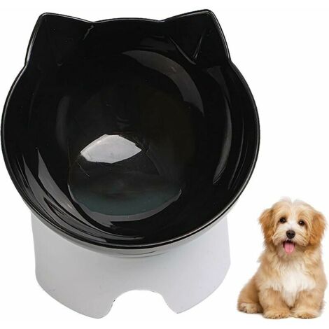 Gamelle pour chat Gamelle inclinée pour chat Gamelle orthopédique de protection du cou Gamelles et abreuvoirs pour petits chats