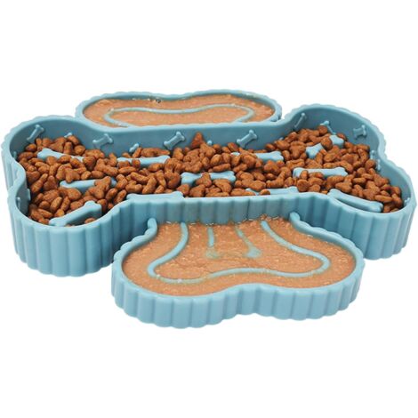 Gamelle pour chien avec effet de ralentissement -