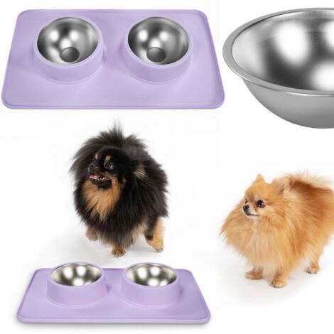 GAMELLE POUR CHIEN/CHAT/ANIMAL DOMESTIQUE PJ-089 PURPLE
