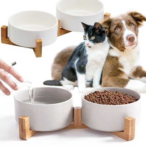 GAMELLE POUR CHIEN/CHAT/ANIMAL DOMESTIQUE WHITE 331579