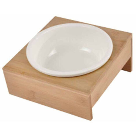Gamelle pour Chien & Chat "Bambou" 20cm Naturel