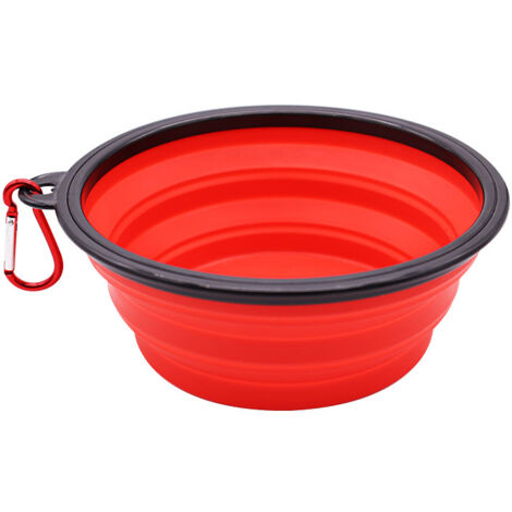 Gamelle pour chien en silicone Gamelle portable pour animal de compagnie