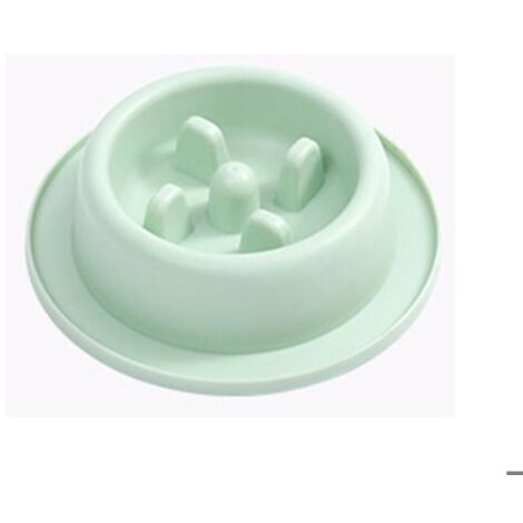 Gamelle pour chien, gamelle pour chat, gamelle pour alimentation lente pour animaux de compagnie, en plastique épais, anti-étouf