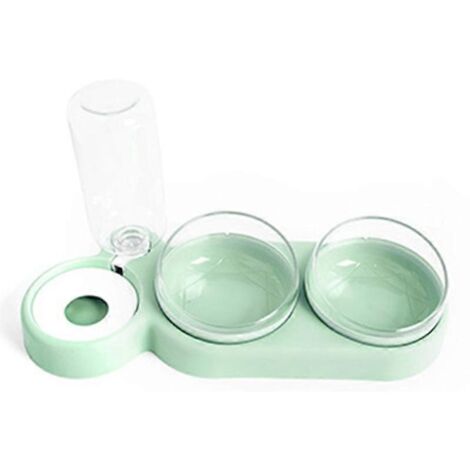 Gamelle surélevée pour chat, anti-débordement, bol incliné anti-glissade, ensemble repas et eau détachable et durable, anti-renversement pour chien.
