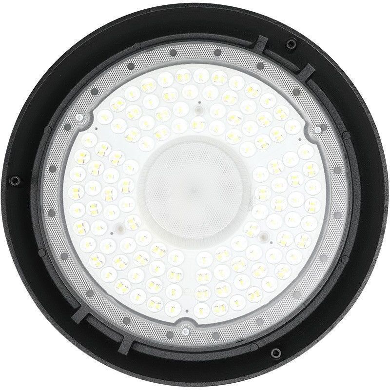 Arum Lighting – Gamelle suspension industrielle 150W – Lumens 20250 – IP65 étanche – Blanc neutre 4000K – Pour dépôts et garages