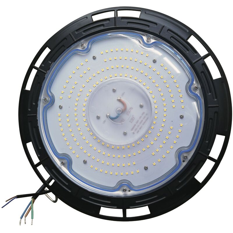 Europalamp - Gamelle suspension industrielle HIGH BAY UFO 150W IP65 Blanc froid 6000K