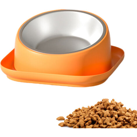 Gamelles inclinées pour chat, gamelle orthopédique pour chat, anti-vomissements, anti-déversement, surélevée
