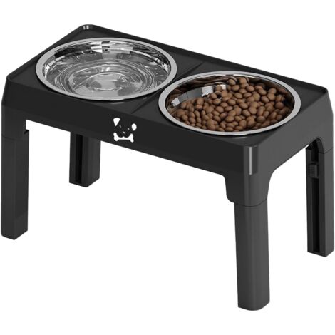 Gamelles Surélevées pour Chien - Bols d'eau avec Support - Station de Repas