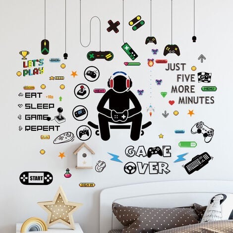 Quels sont les différents types de stickers pour décoration Gamer