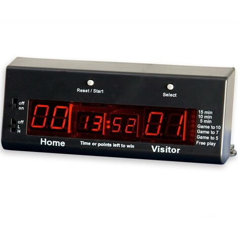 AUTRES GAMES PLANET® Elektrischer Torzähler für Tischkicker