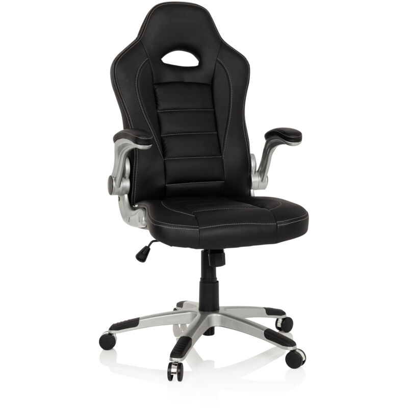 Gaming Stuhl / Bürostuhl Game Sport Schwarz Hjh Office