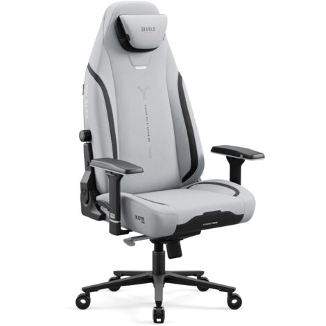 Gaming Stuhl Diablo X.Eye Prime Grau, Normal Size, Nightwolf Moon