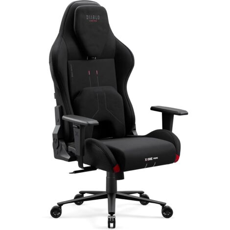 Gaming Stuhl Diablo X.One Prime Schwarz, Normal Size, Burned Black