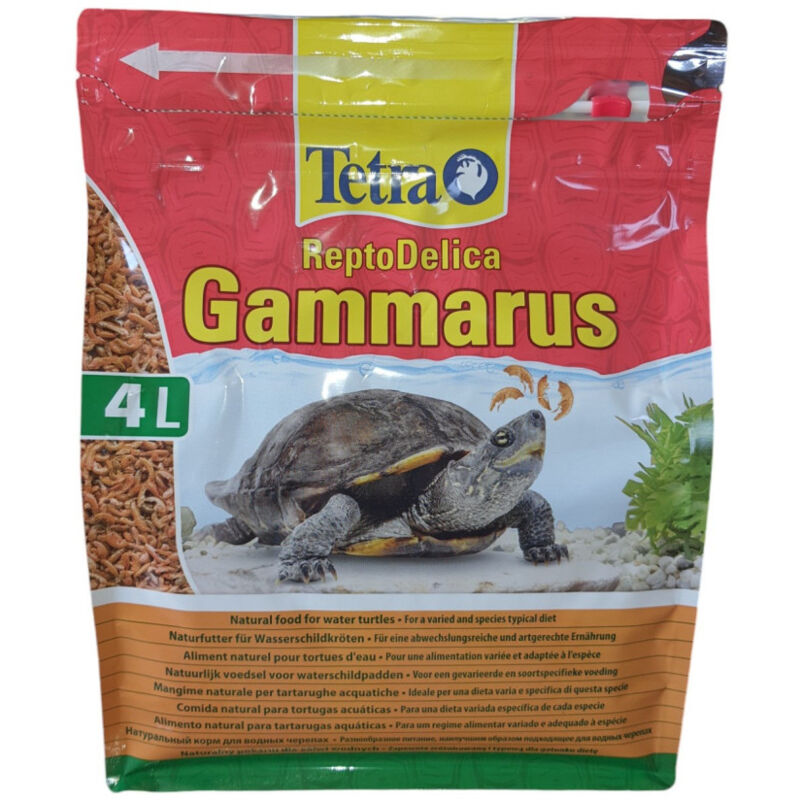 Tetra - Aliment naturel pour tortues d'eau Grammarus de 400g