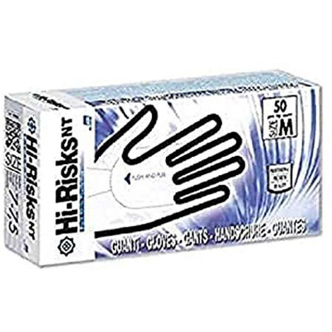 GAMME PREMIUM GANT NITRILE, L, NOIR, 50 RMS EHNB/ L